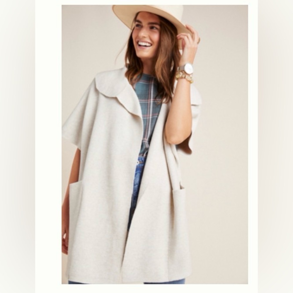 NWT Anthropologie Emory Wrap no size